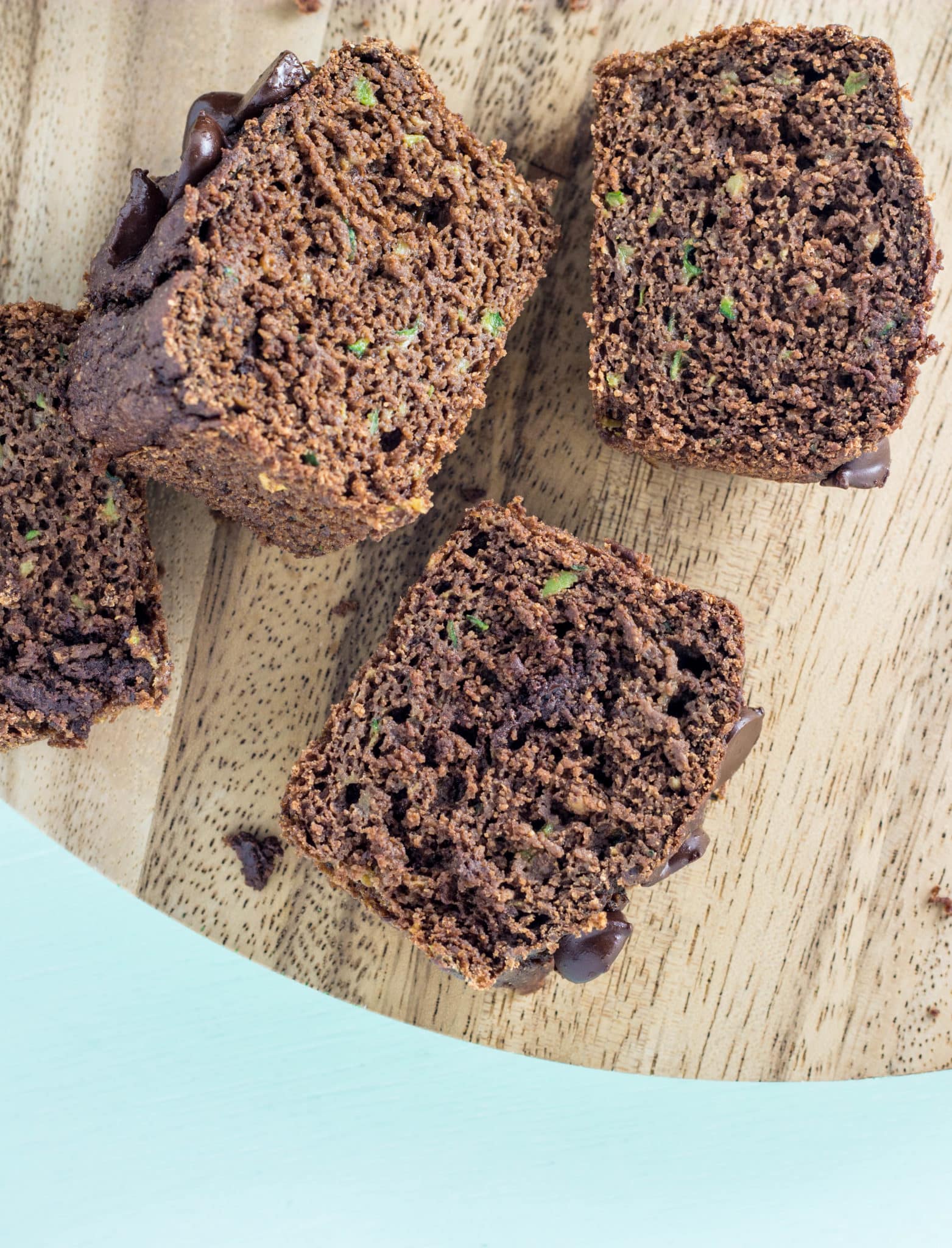 Chocolate Zucchini Bread Mini Loaves – Wee Little Vegans